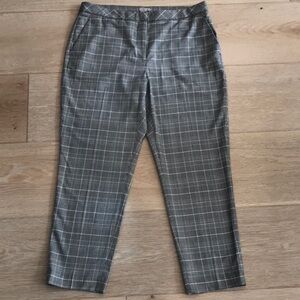 H&M Women’s Gray Plaid